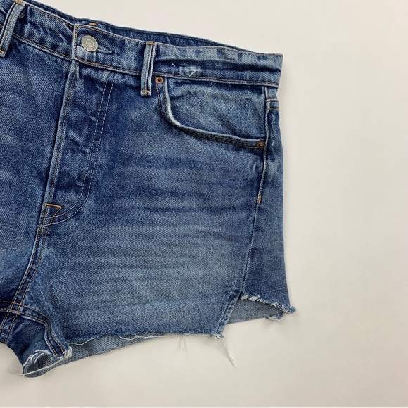GRLFRND Mardee High Rise Denim Cut Off Shorts Sz 29 - Picture 4 of 13
